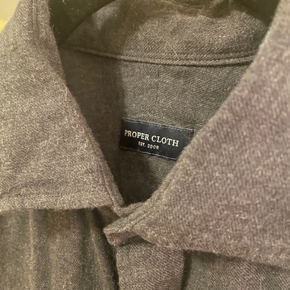 Proper Cloth Thomas Mason cotton and cashmere flannel - Picture 4 of 10
